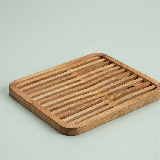 Teak Wood Bath Mat