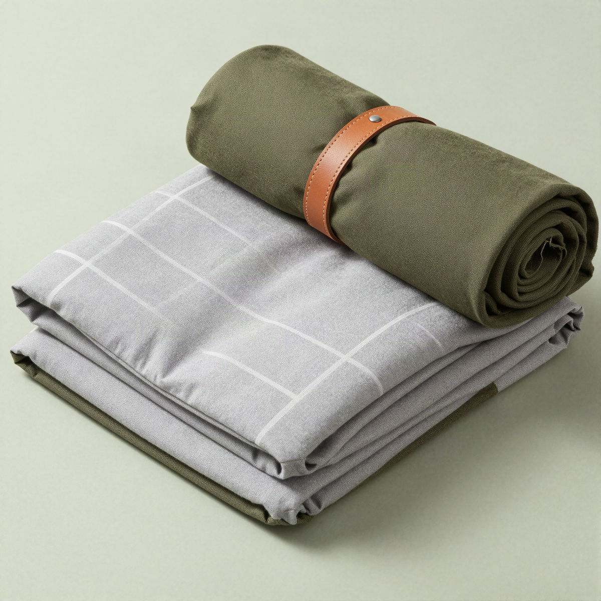 Waxed Canvas Picnic Blanket