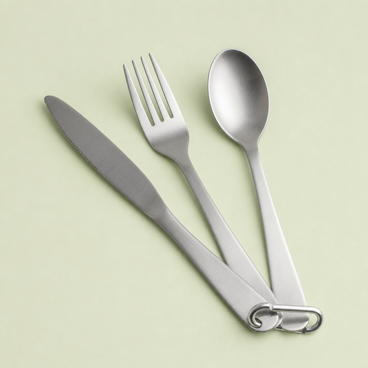 Stainless Steel Camp Cutlery Set