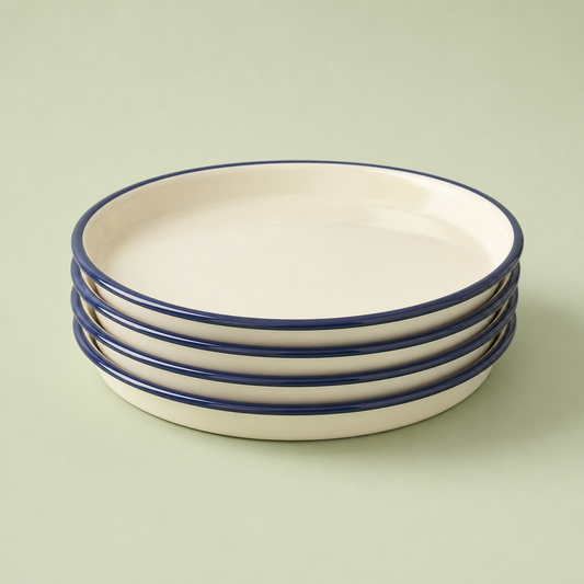 Enamel Camp Plate Set